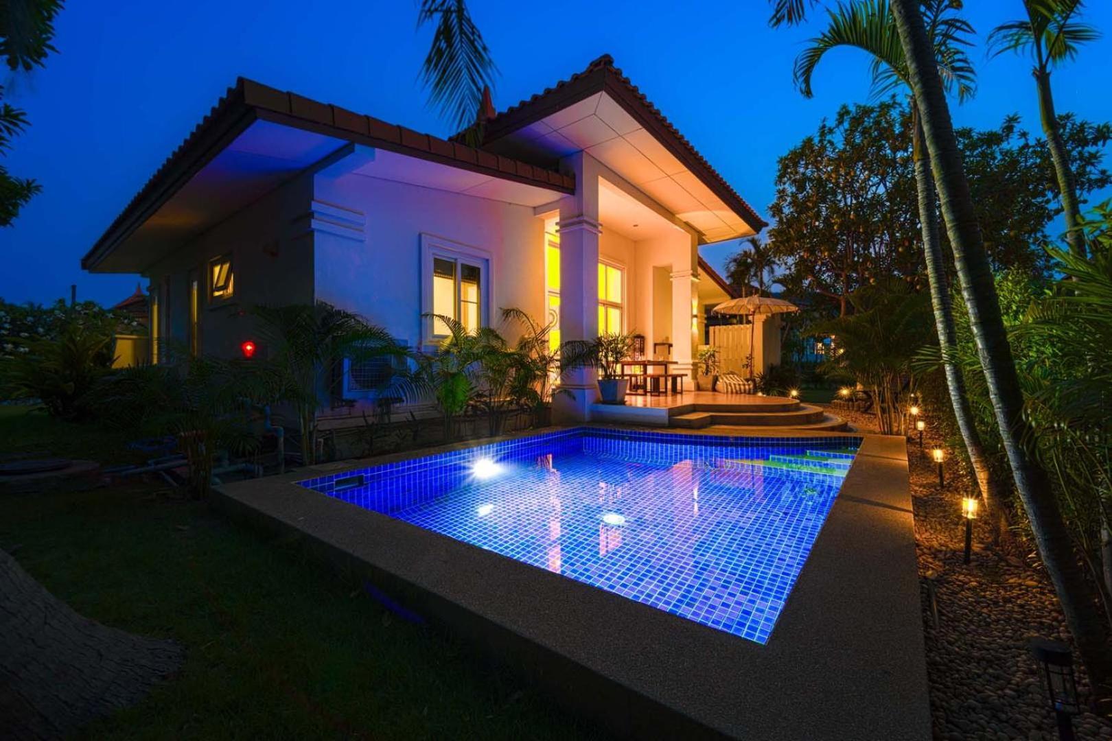 2 Bedroom Private Pool Bali Style Villa B98 Huahin Kültér fotó